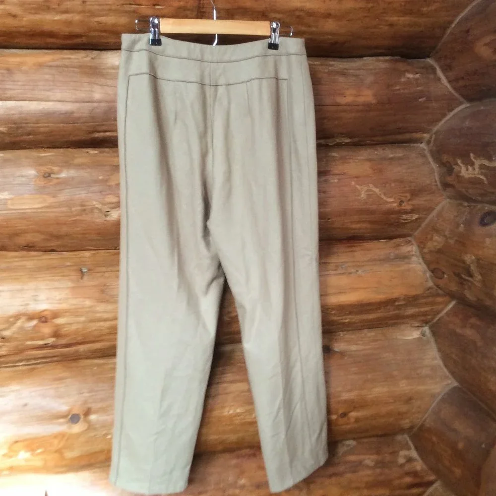 Harve Benard Vintage Wool Blend High Waist Lined Structured Trousers Size 12 - Picture 2 of 4